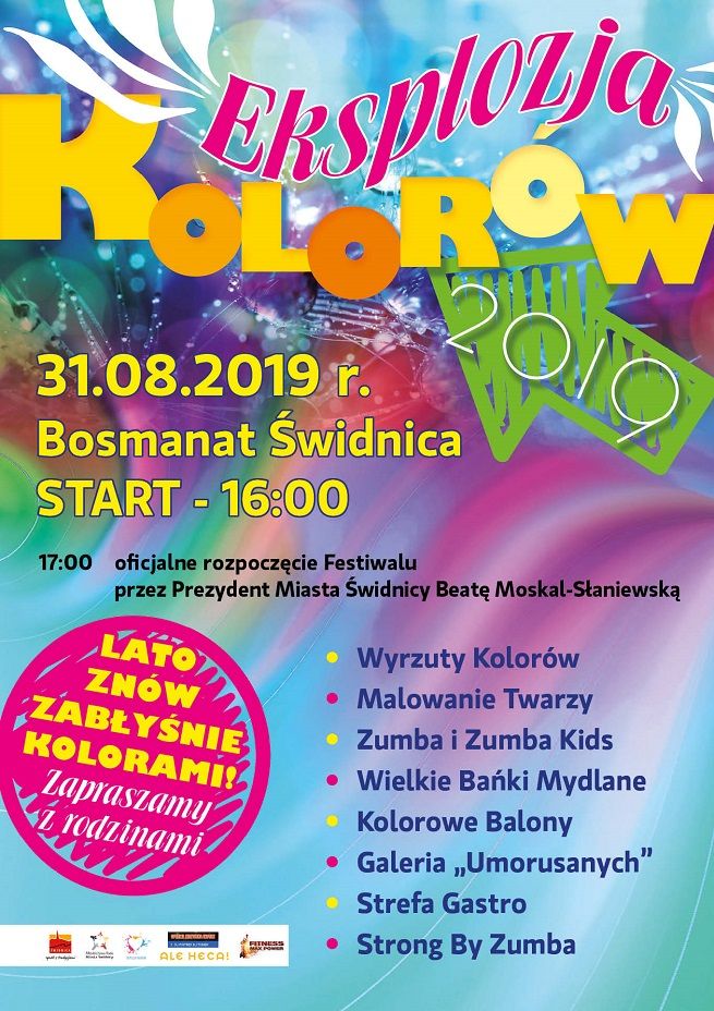 Świdnica: Eksplozja Kolorów 2019