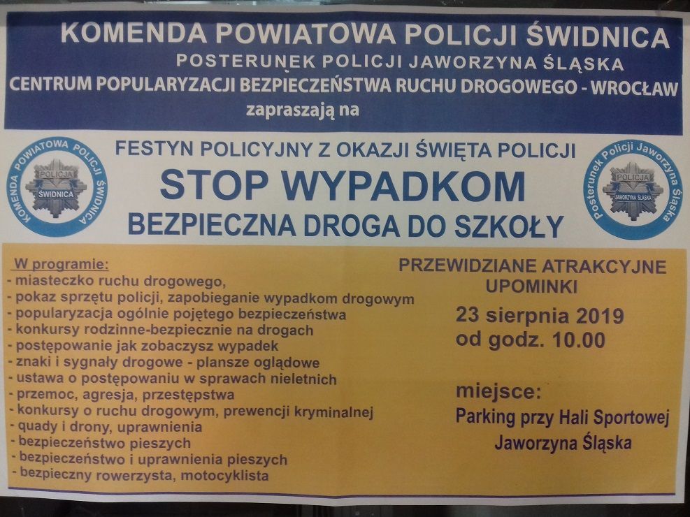 Jaworzyna Śląska: Policyjny festyn