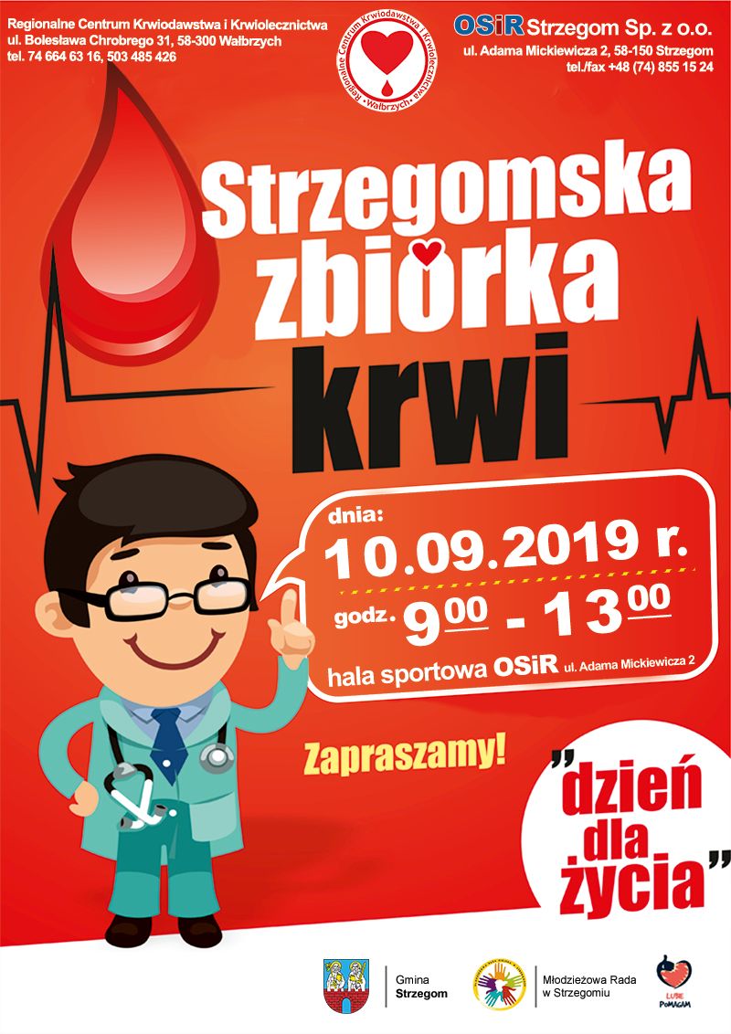 Strzegom: Zbiórka krwi