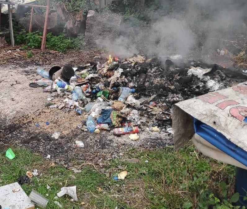 Świdnica: Spalał plastik