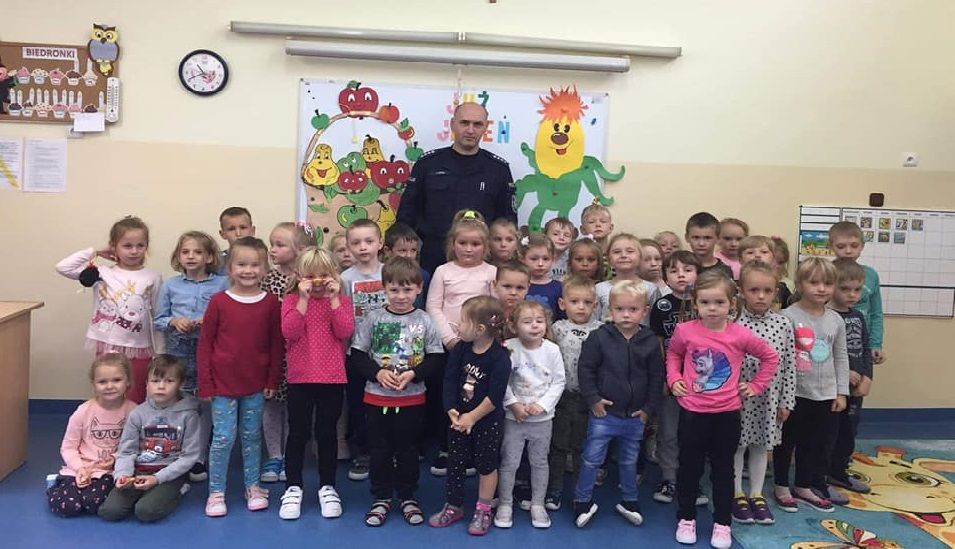 Marcinowice: Policjanci w szkole