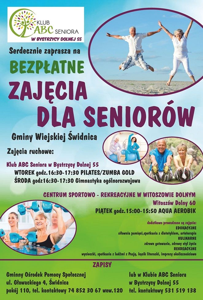 Bystrzyca Dolna: Bezpłatne dla seniorów