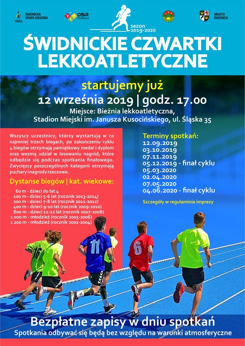 Świdnica: Czwartek lekkoatletyczny