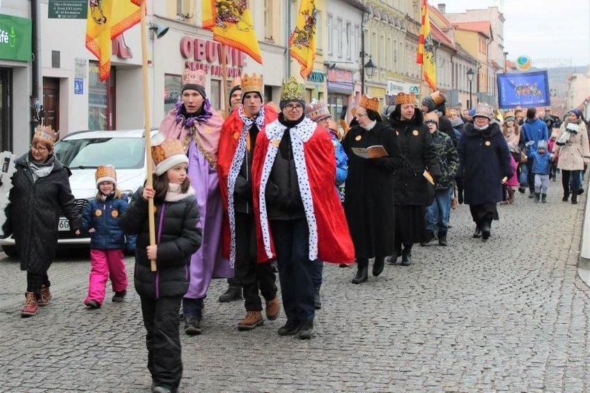 Świebodzice: Orszak w Świebodzicach