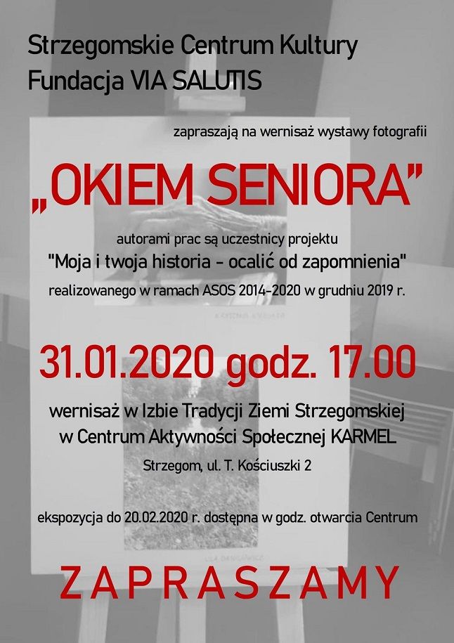 Strzegom: Senior w obiektywie