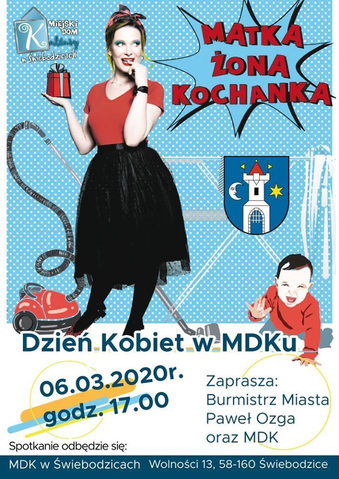 Świebodzice: Spektakl na Dzień Kobiet