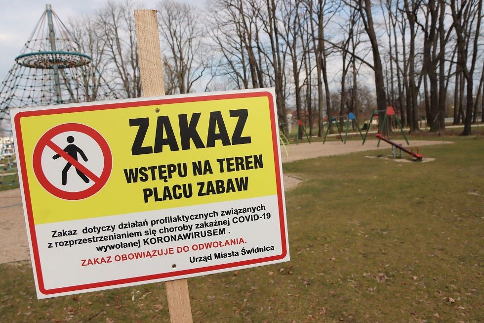 Świdnica: Zamknięte place