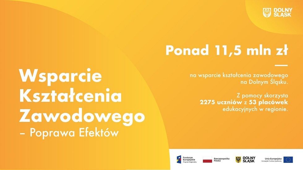 REGION: Samorząd wspiera kształcenie zawodowe