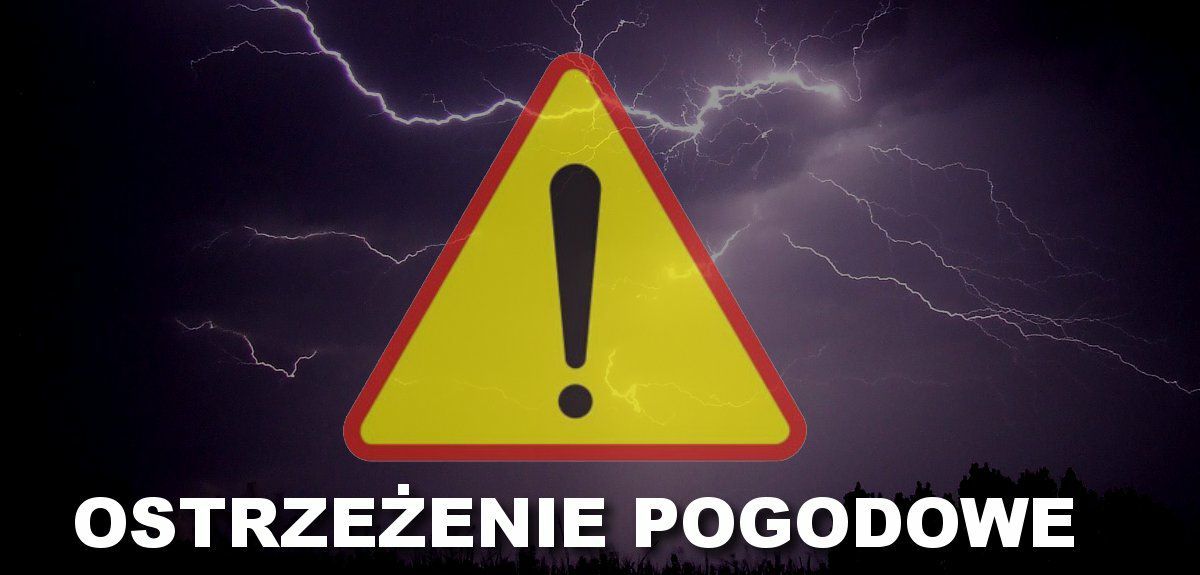 REGION: Ostrzeżenie meteorologiczne