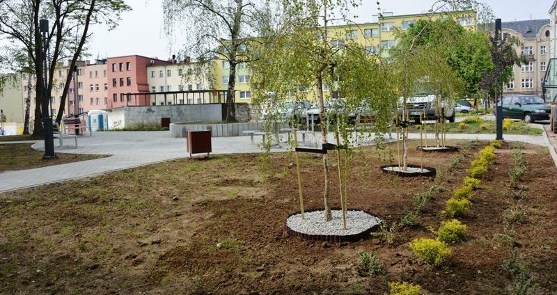 Strzegom: Podwórko przebudowane