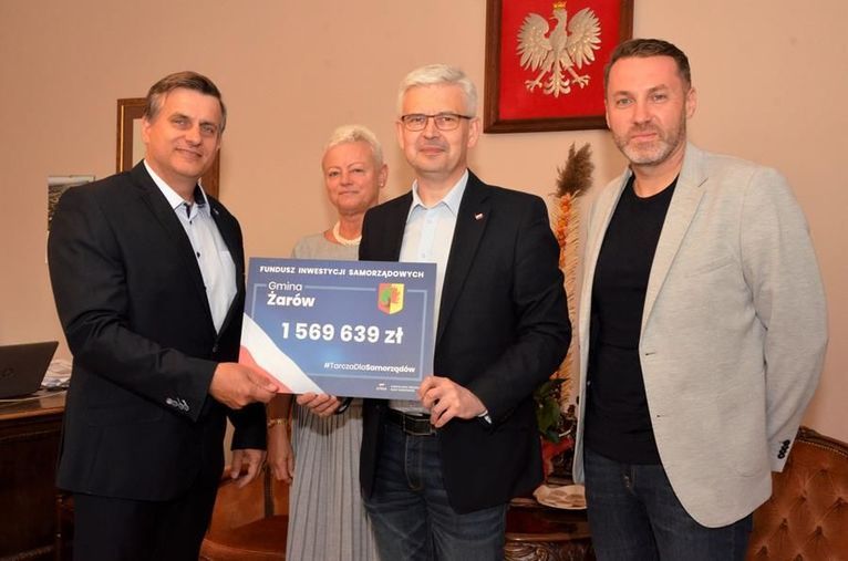 Gmina Żarów: Promesa na inwestycje