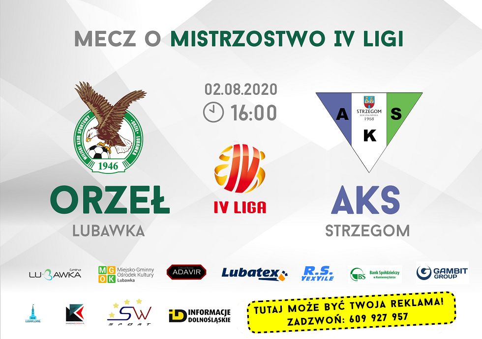 Strzegom: AKS zacznie w Lubawce