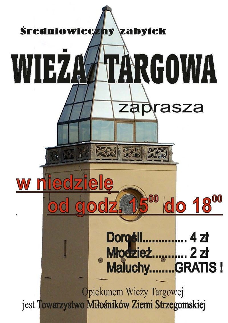 Strzegom: Zwiedź wieżę