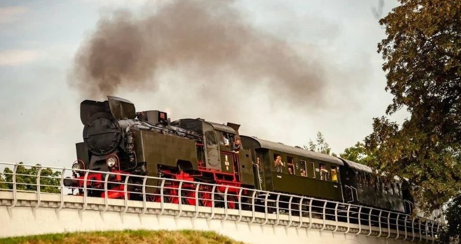 Strzegom: Zabytkowe pociągi
