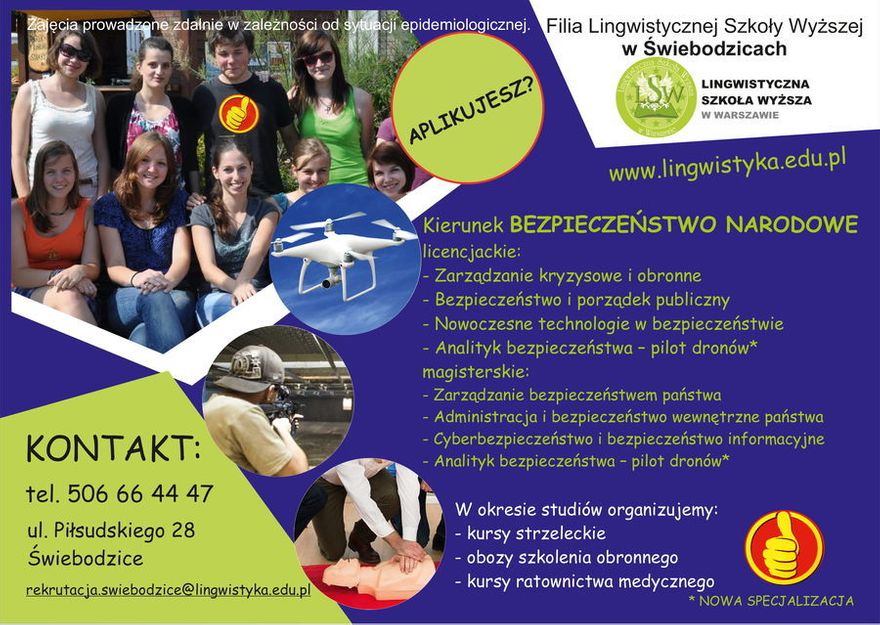 Świebodzice: Możesz studiować w Świebodzicach
