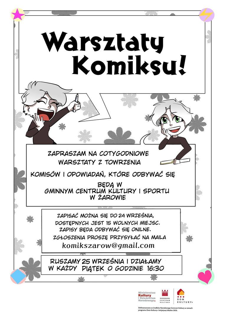 Żarów: Warsztaty komiksu