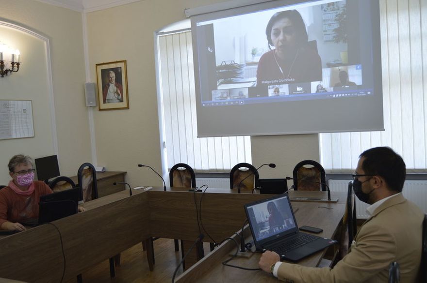 Świebodzice: Edukacyjna wideokonferencja