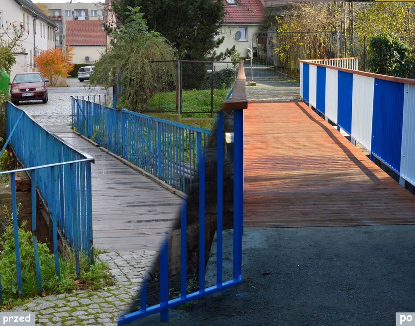 Świebodzice: Kładka gotowa