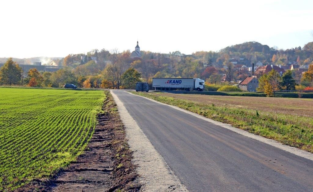 Dobromierz: Przebudowano drogę