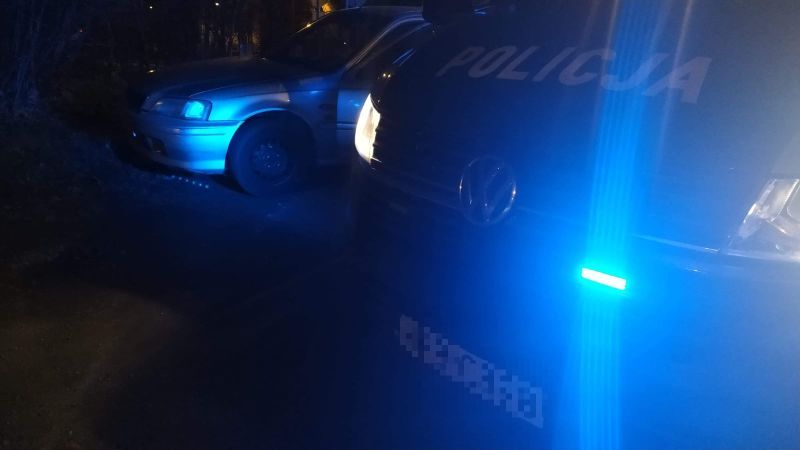 powiat świdnicki: Jechał całą szerokością