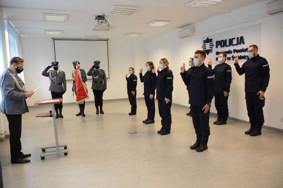 Świdnica/powiat świdnicki: Policjanci ślubowali
