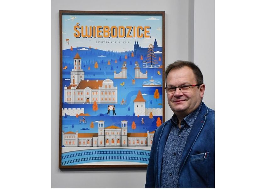 Świebodzice: Świebodzice na plakacie