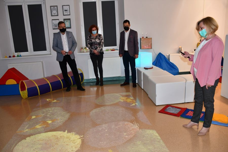 Świebodzice: Sala sensoryczna