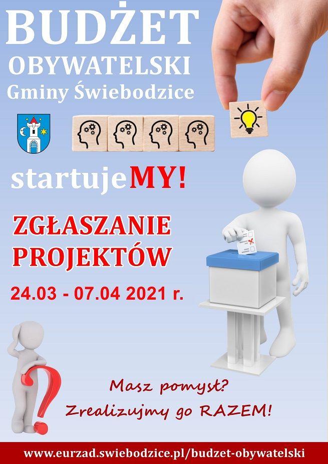 Świebodzice: Budżet obywatelski rusza