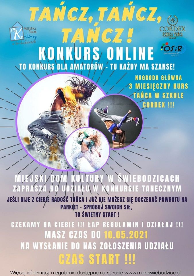 Świebodzice: Konkurs taneczny