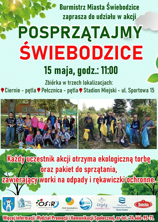 Świebodzice: Posprzątają Świebodzice