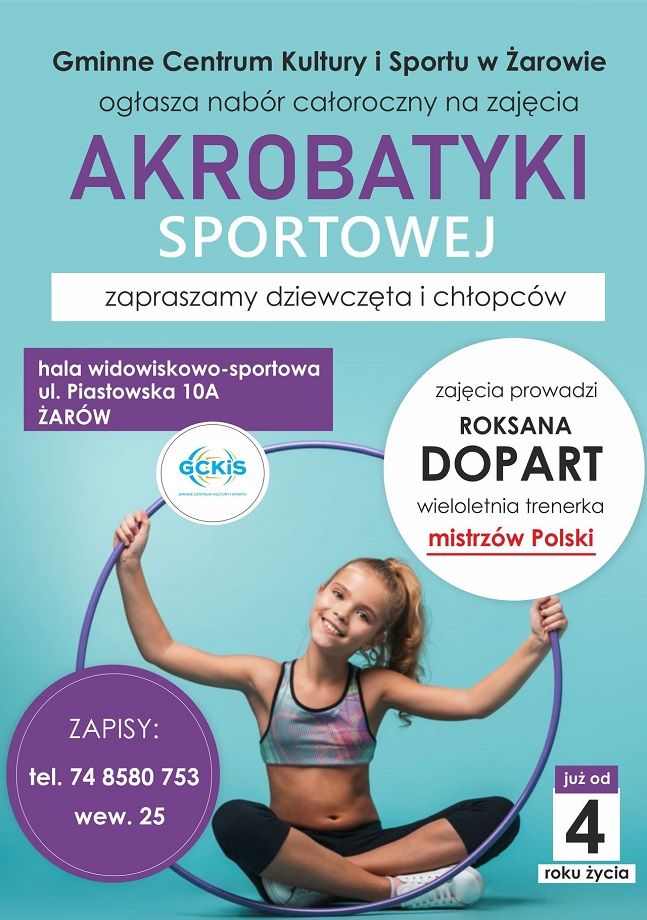 Żarów: Akrobatyka sportowa