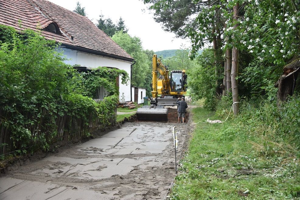 Pogorzała: Pracują w Pogorzale