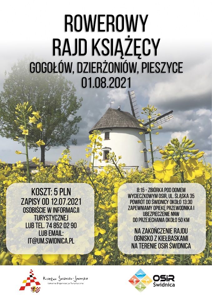 Świdnica/REGION: Rajd rowerowy