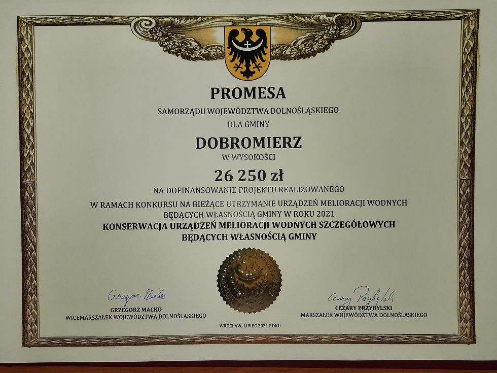 Czernica: Na oczyszczenie rowu