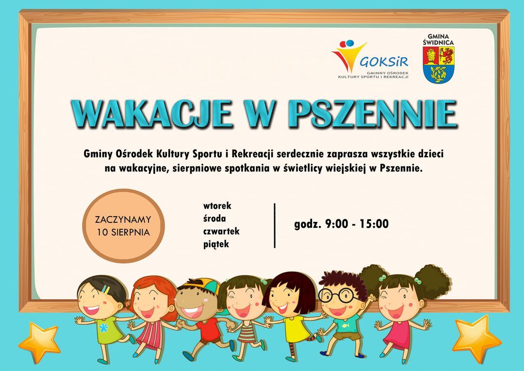 Pszenno: Wakacje w Pszennie