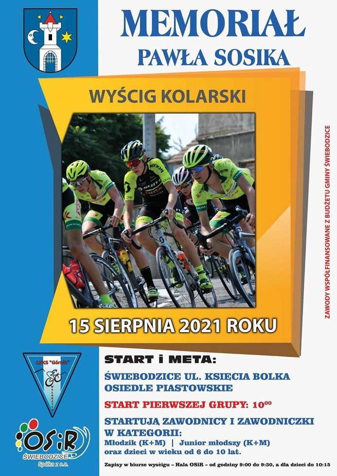 Świebodzice: Kolarskie ściganie