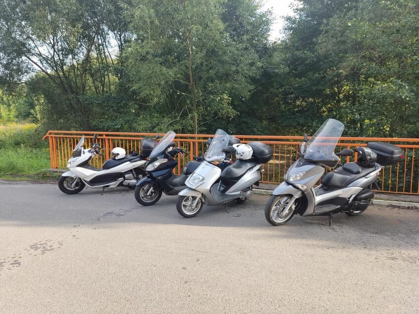 Świebodzice: Na skuterach do Chorwacji