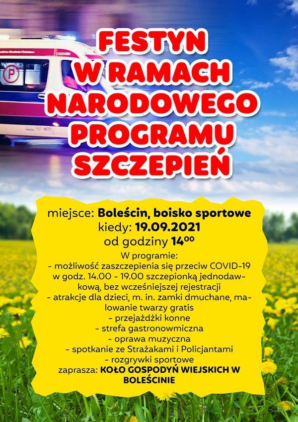 Boleścin: Szczepienia w Boleścinie