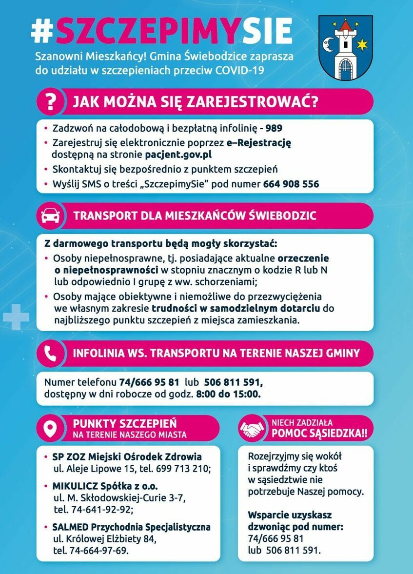 Świebodzice: Będą szczepić