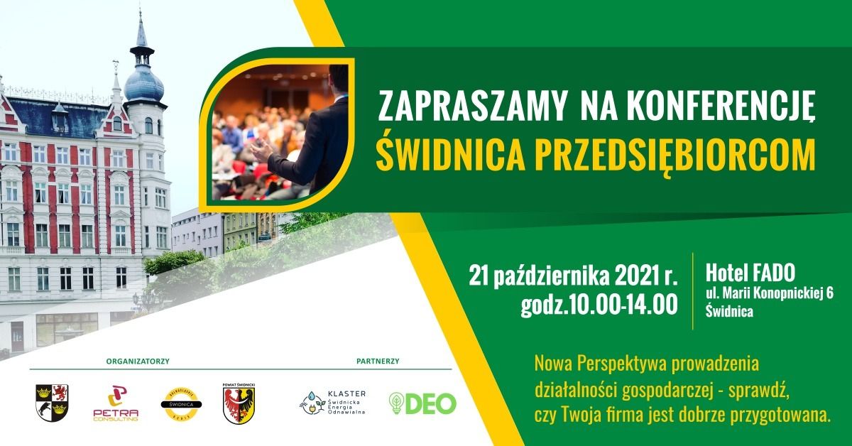 Świdnica: Świdnica przedsiębiorcom