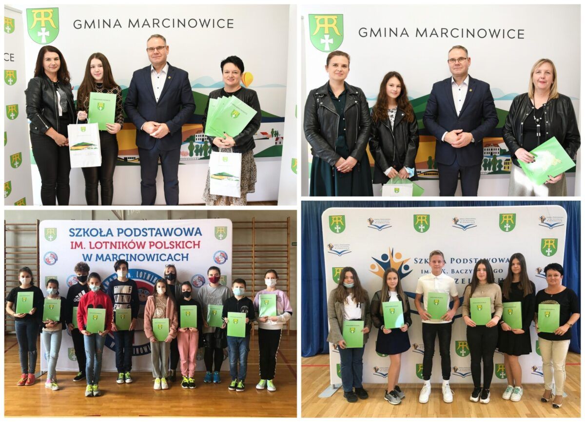 Gmina Marcinowice: Młodzież ze stypendiami