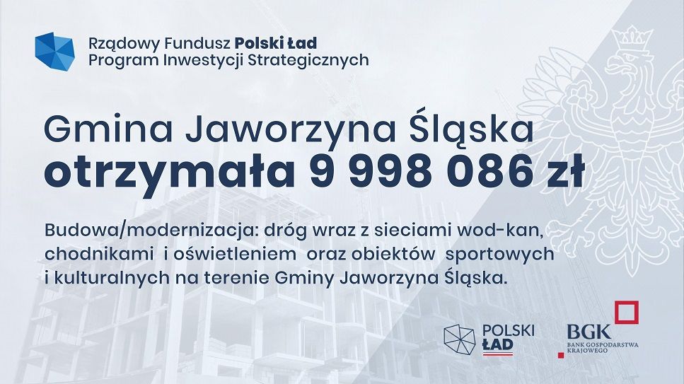Gmina Jaworzyna Śląska: 12 milionów na inwestycje