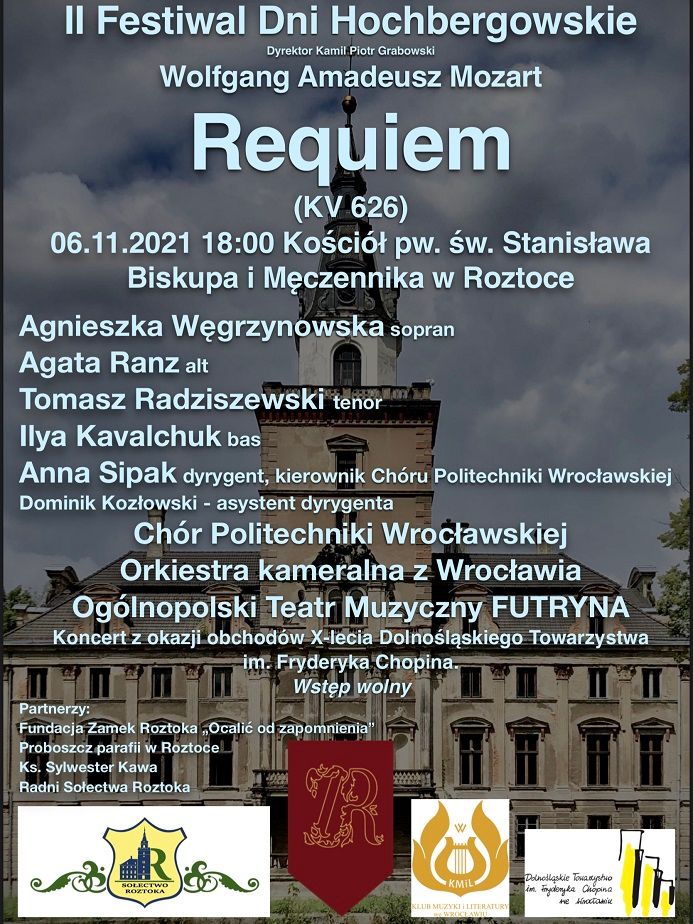 Roztoka: Zabrzmi „Requiem”