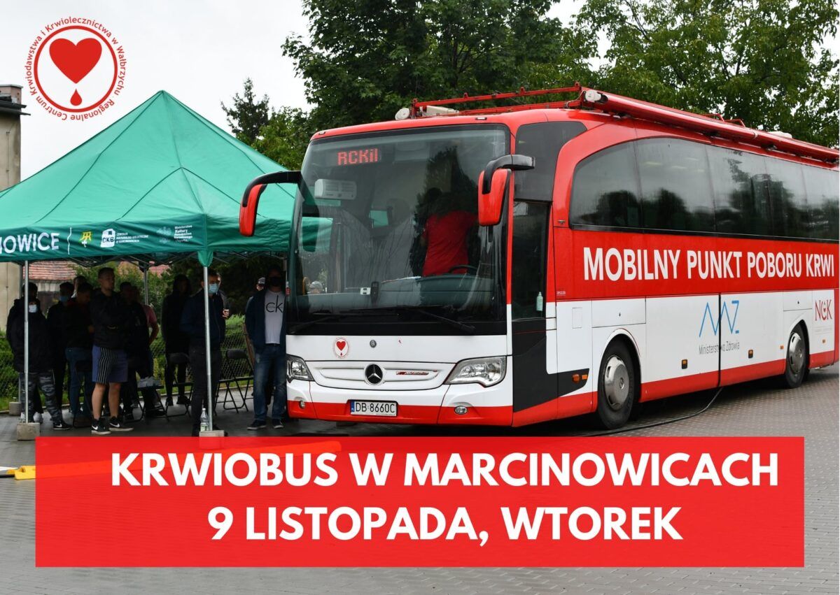 Marcinowice: Można oddać krew