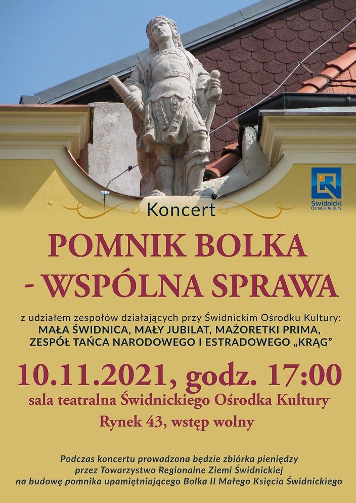 Świdnica: Na budowę pomnika