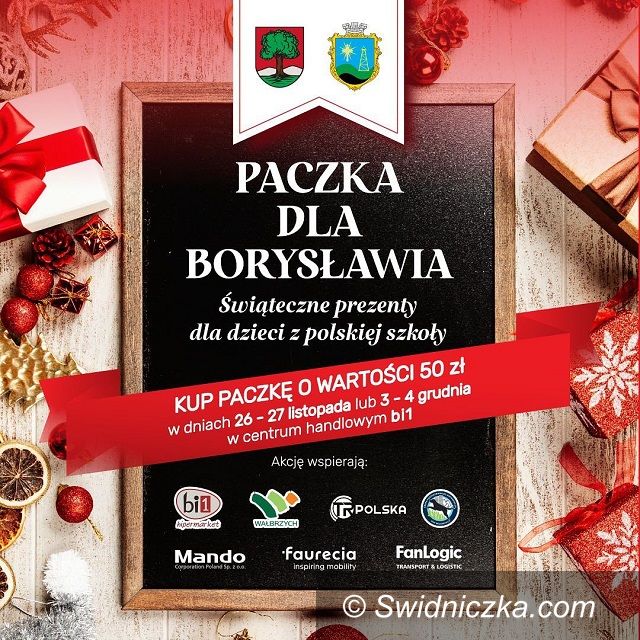 Wałbrzych: Paczki dla Borysławia