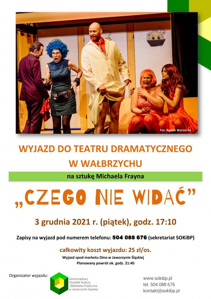 Jaworzyna Śląska: Wyjazd na spektakl