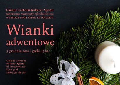 Żarów: Wianki adwentowe