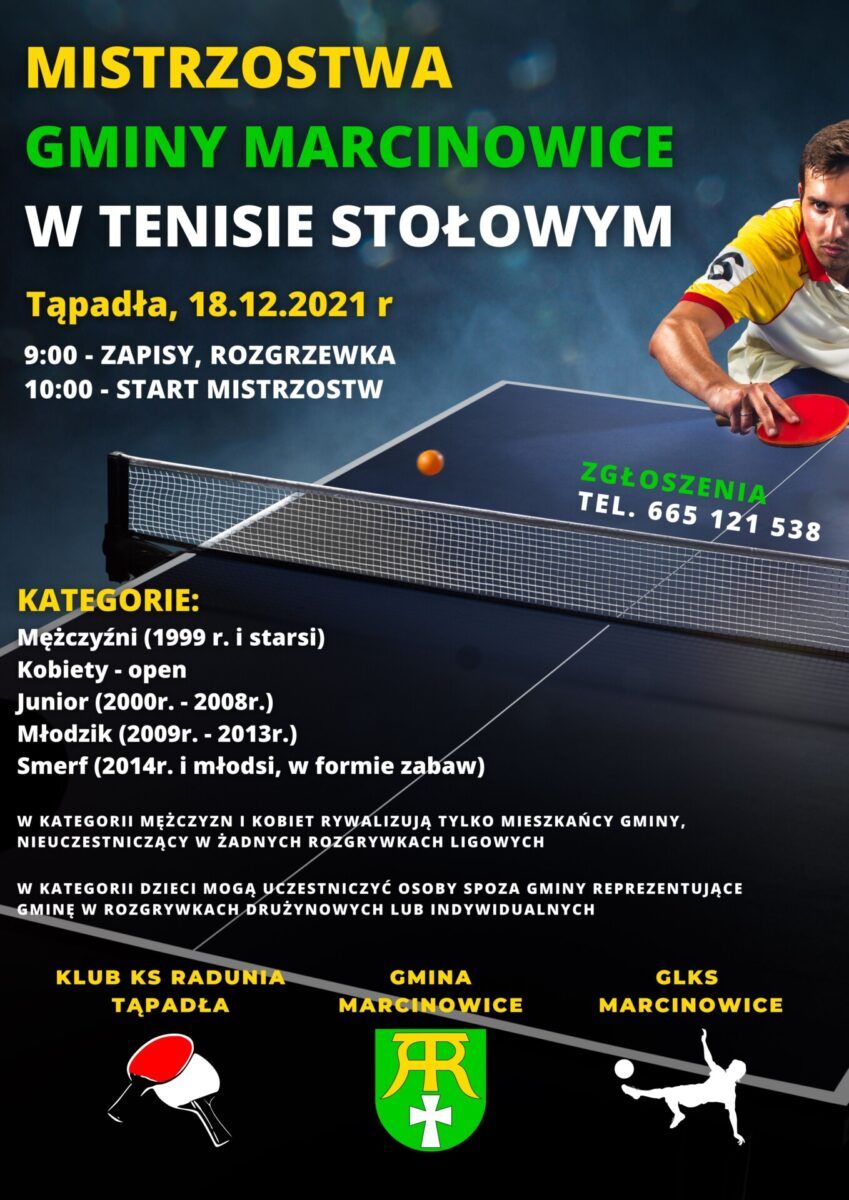 Marcinowice: Tenisowi mistrzowie