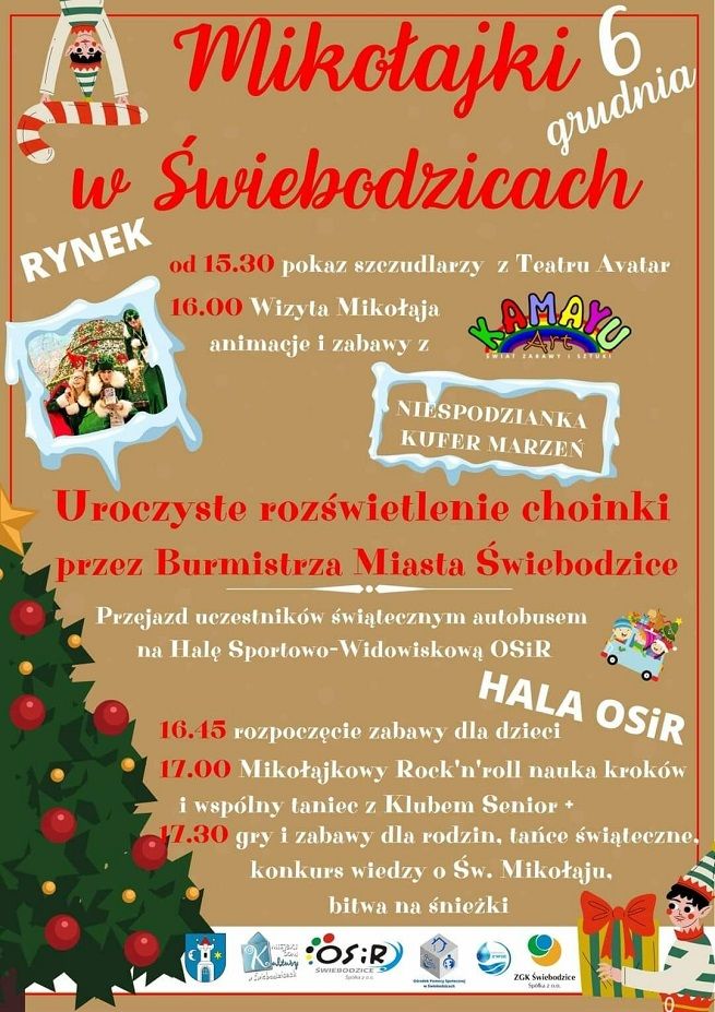 Świebodzice: Przybędzie Mikołaj